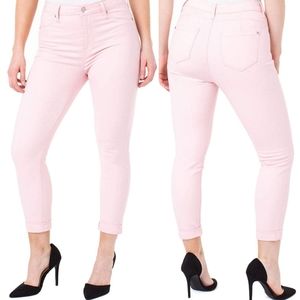 🌱3/$15🌱High Waisted Pink Skinny Crop Jeans